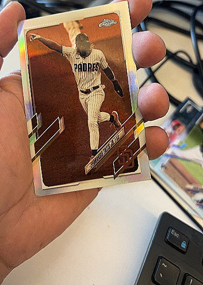 2021 Topps Chrome Fernando Tatis Jr. #TC-FTJ — front