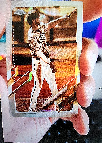 2022 Topps Chrome Update Danny Mendick — front
