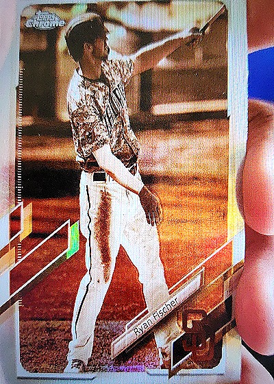 2021 Topps Chrome #217 Ryan Fischer Sepia Refractor — front