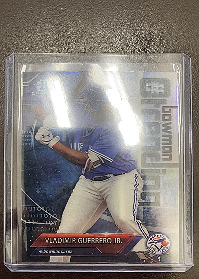 2018 Bowman Chrome #VG Vladimir Guerrero Jr. Trending — front
