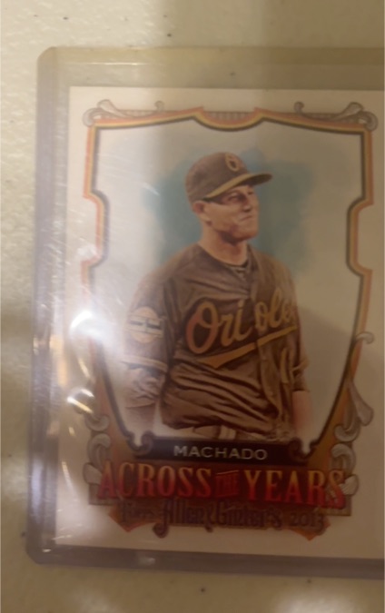 2013 Topps Allen & Ginter Across the Years #ATY-MM Manny Machado — front