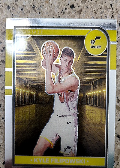 2024-25 Panini NBA Hoops #262 Kyle Filipowski Utah Jazz — front