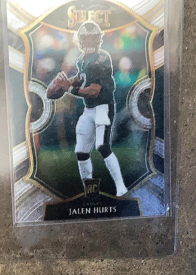 2020 Panini Select Concourse #50 Jalen Hurts Rookie — front