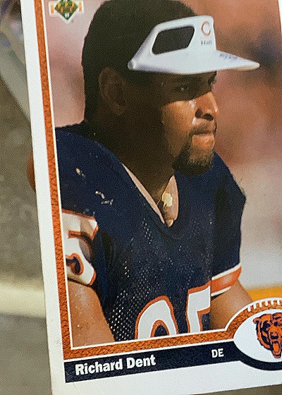 1991 Upper Deck #247 Richard Dent Chicago Bears — front