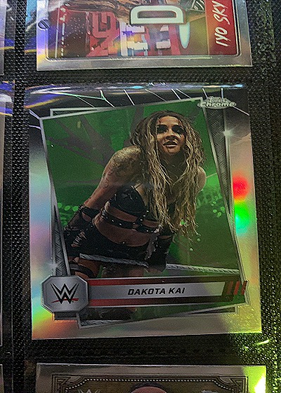 2025 Topps Chrome WWE #58 Dakota Kai — front