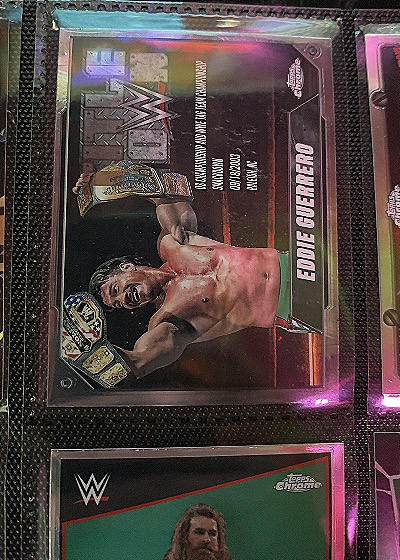 2025 Topps Chrome WWE Title Town #TT-EDG Eddie Guerrero — front