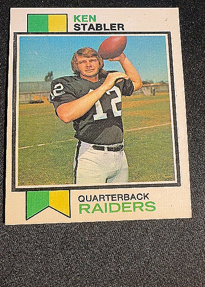1973 Topps #487 Ken Stabler Rookie — front