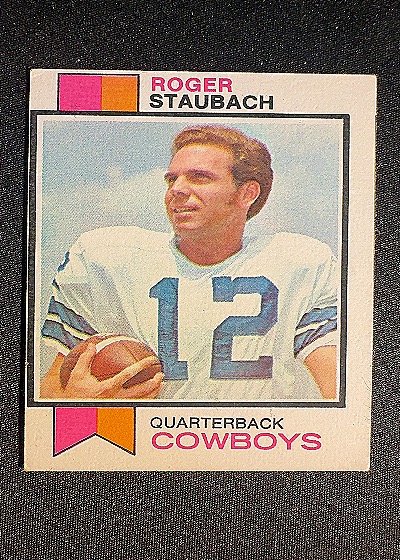 1973 Topps #475 Roger Staubach — front