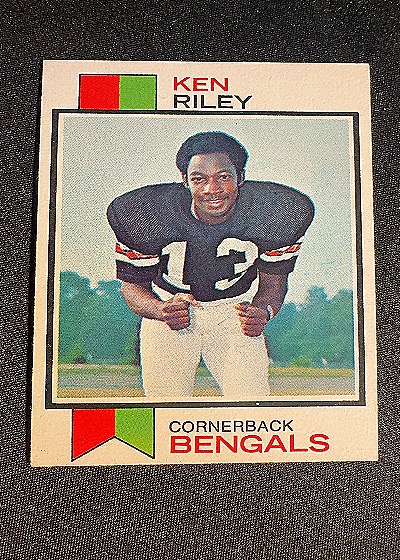 1973 Topps Football #315 Ken Riley — front