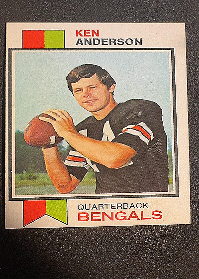 1973 Topps #34 Ken Anderson Rookie Card — front
