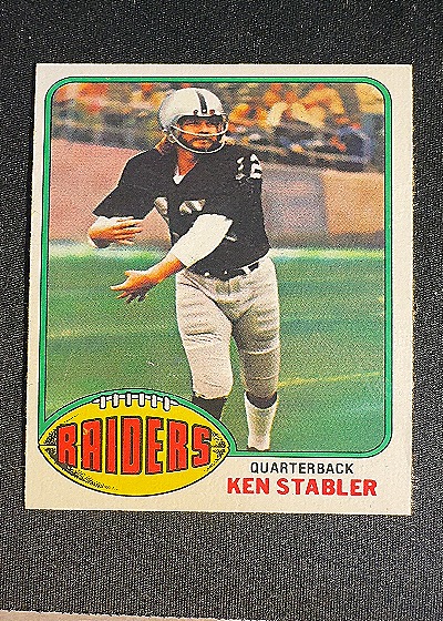 1976 Topps #415 Ken Stabler — front