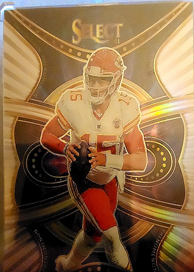 2021 Panini Select Phenomenon Silver Patrick Mahomes II WHC353 — front