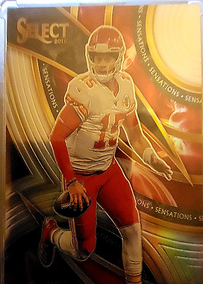 2019 Panini Select Sensations #16 Patrick Mahomes — front