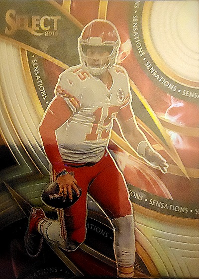 2019 Panini Select Sensations #6 Patrick Mahomes — front