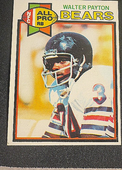 1979 Topps Football #1 Walter Payton — front