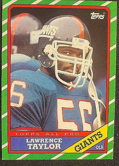 1986 Topps #151 Lawrence Taylor — front