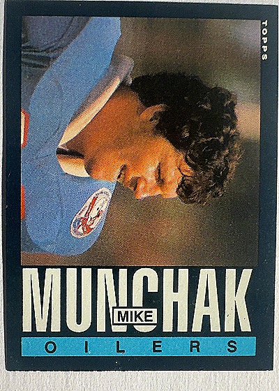 1985 Topps Football #253 Mike Munchak — front