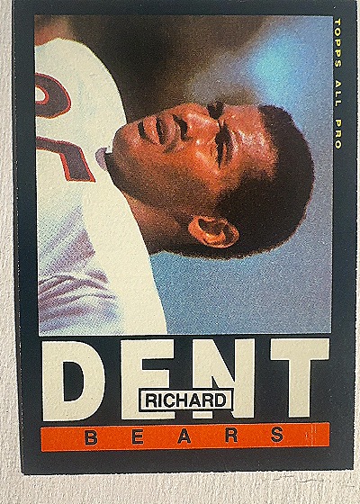 1985 Topps Football #24 Richard Dent — front