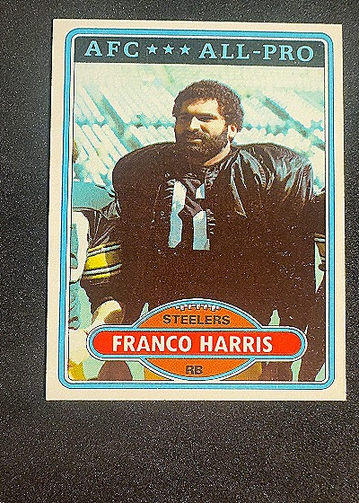 1980 Topps #400 Franco Harris — front