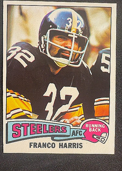 1975 Topps #300 Franco Harris Pittsburgh Steelers — front