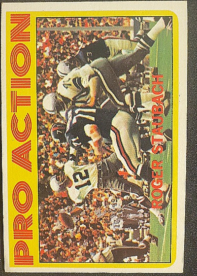 1972 Topps #122 Roger Staubach — front