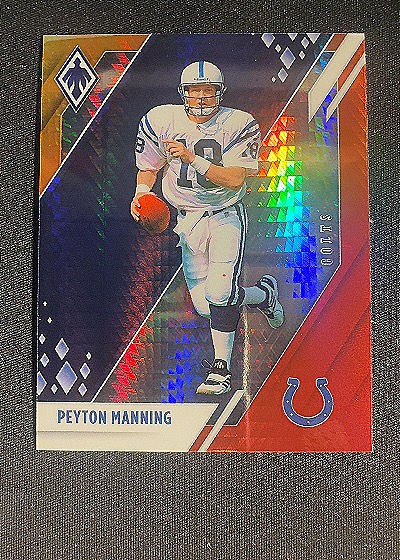 2021 Panini Phoenix Fire Burst #46 Peyton Manning — front