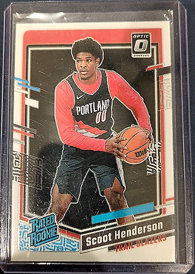 2023-24 Donruss Optic #239 Scoot Henderson Rated Rookie — front