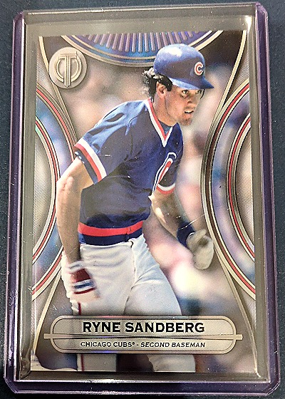 2025 Topps Tribute #27 Ryne Sandberg Chicago Cubs — front