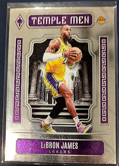 2023-24 Panini Phoenix Temple Men #2 LeBron James — front
