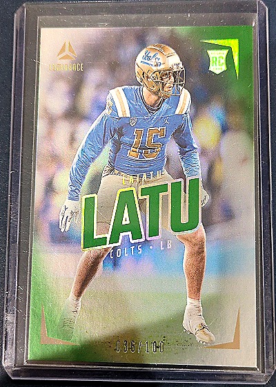 2024 Panini Luminance #122 Laiatu Latu — front