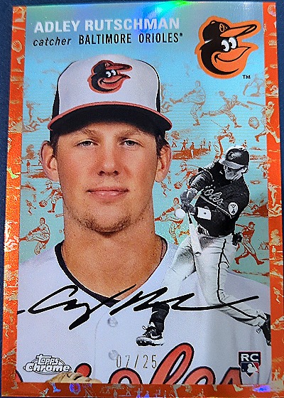 2023 Topps Chrome Platinum Anniversary #400 Adley Rutschman — front