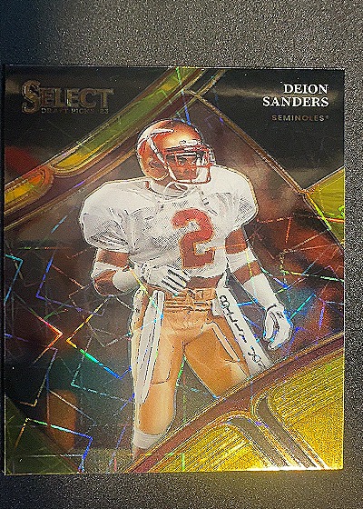 2023 Panini Select Draft Picks Deion Sanders Florida State Seminoles — front