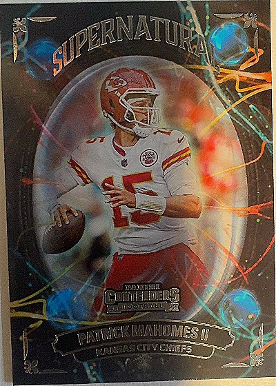 2022 Panini Contenders Supernatural #SN-PMA Patrick Mahomes II — front