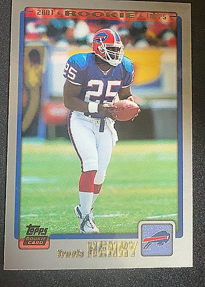 2001 Topps #379 Travis Henry — front