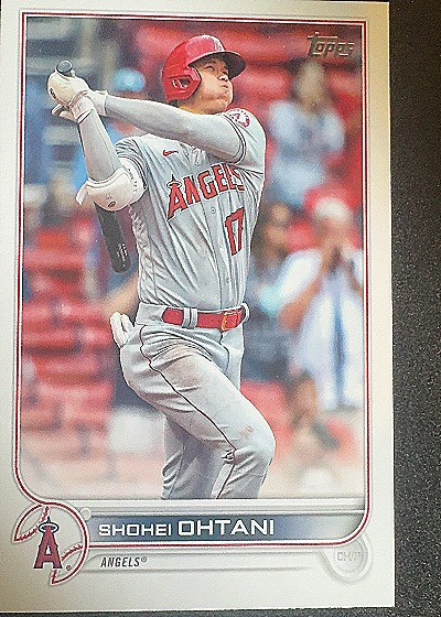 2022 Topps Series 1 #1 Shohei Ohtani Los Angeles Angels — front