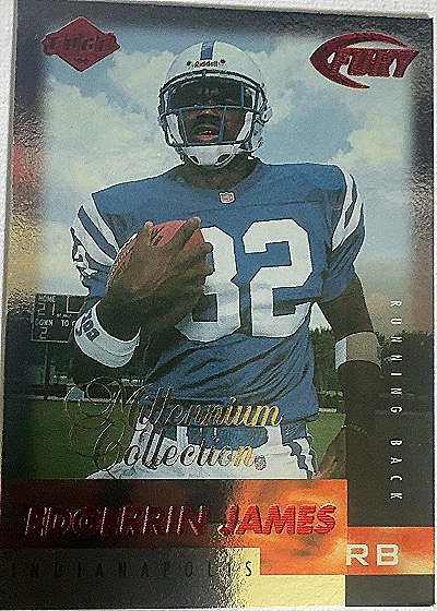 1999 Collector's Edge Fury Millennium Collection #173 Edgerrin James — front