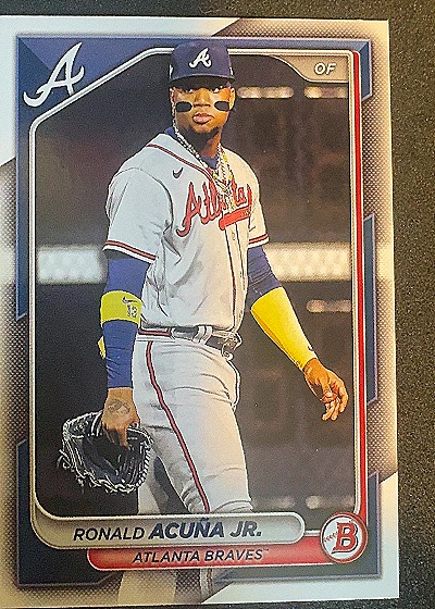 2024 Bowman #32 Ronald Acuna Jr. — front