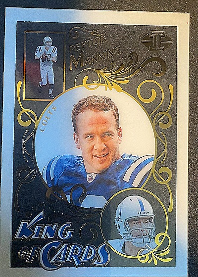 2021 Panini Illusions Peyton Manning King of Cards #KC-17 — front