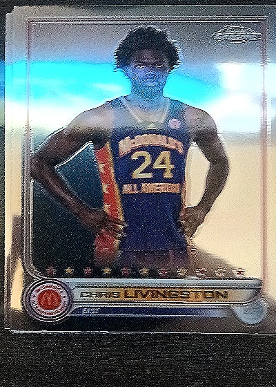 2022 Topps Chrome McDonald's All American #51 Chris Livingston — front