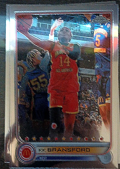 2022 Topps Illawarra Hawks K.K. Bransford — front