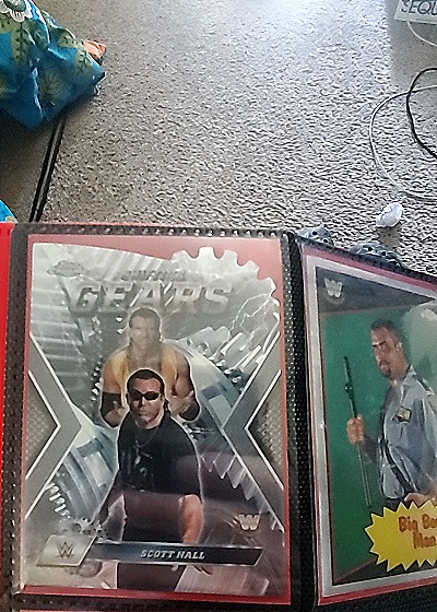 1996 Topps WWE Gears of War Scott Hall — front