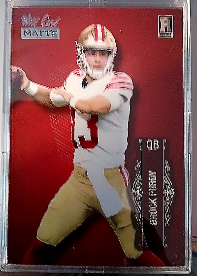 2023 Donruss Matte Brock Purdy — front