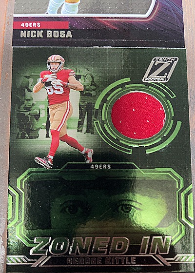 2024 Panini Zenith Zoned In Nick Bosa — front