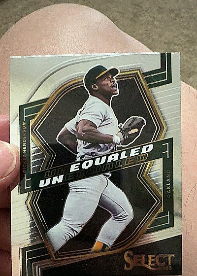 2023 Panini Select Unequaled Rick Henderson #UN10 — front