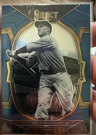 2023 Panini Select #62 Arky Vaughan Pittsburgh Pirates — front