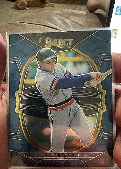 2022 Panini Select Alan Trammell Detroit Tigers — front