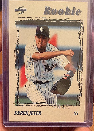 1996 Score #240 Derek Jeter Rookie Card — front