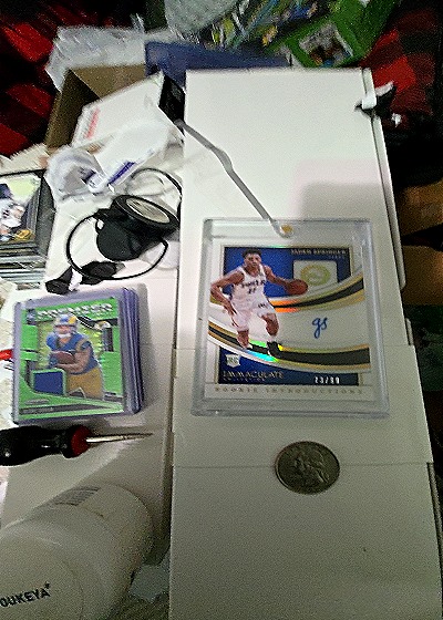 2017 Panini Immaculate Collection Markelle Fultz Rookie Patch Autograph #23/99 — front