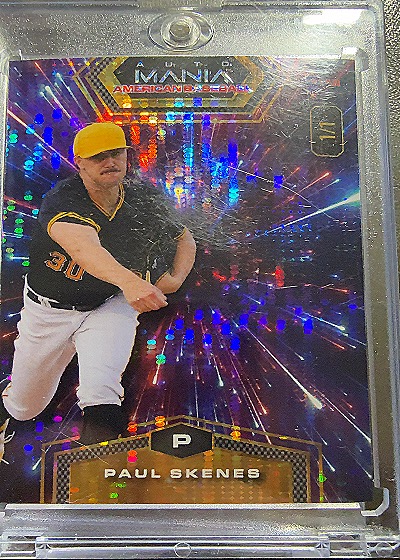 2024 Wild Card Auto Mania Paul Skenes — front