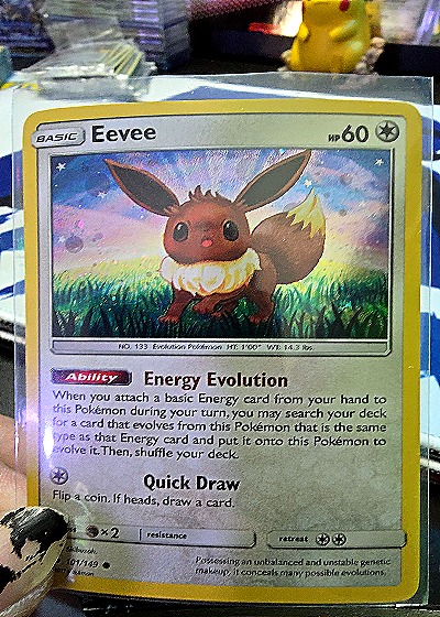 2017 Pokémon Sun & Moon #101/149 Eevee — front